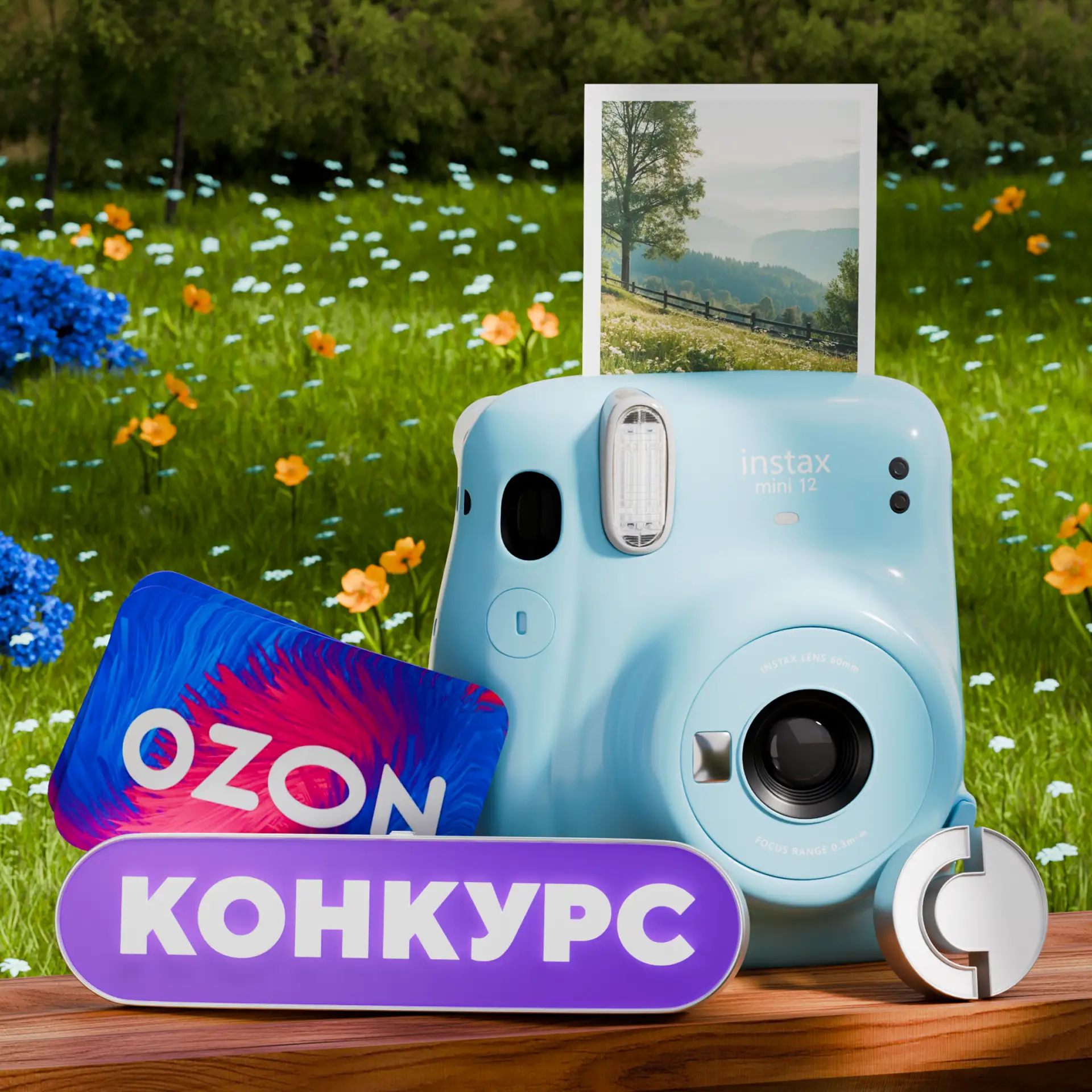 Щёлк! Сфотографировали вас на память. Теперь разыгрываем подарки, чтобы и вы запечатлел...