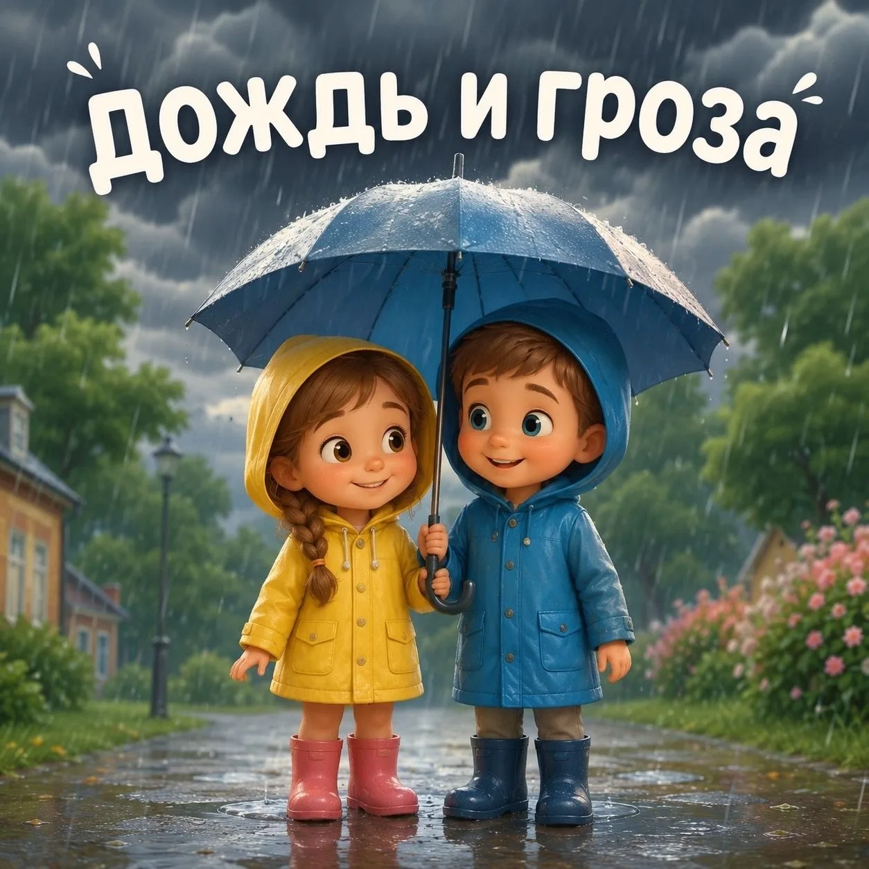 Откуда берутся дождь и гроза? 🤔
Этим летом дождь за окном стал почти привычным гостем. То светит со
