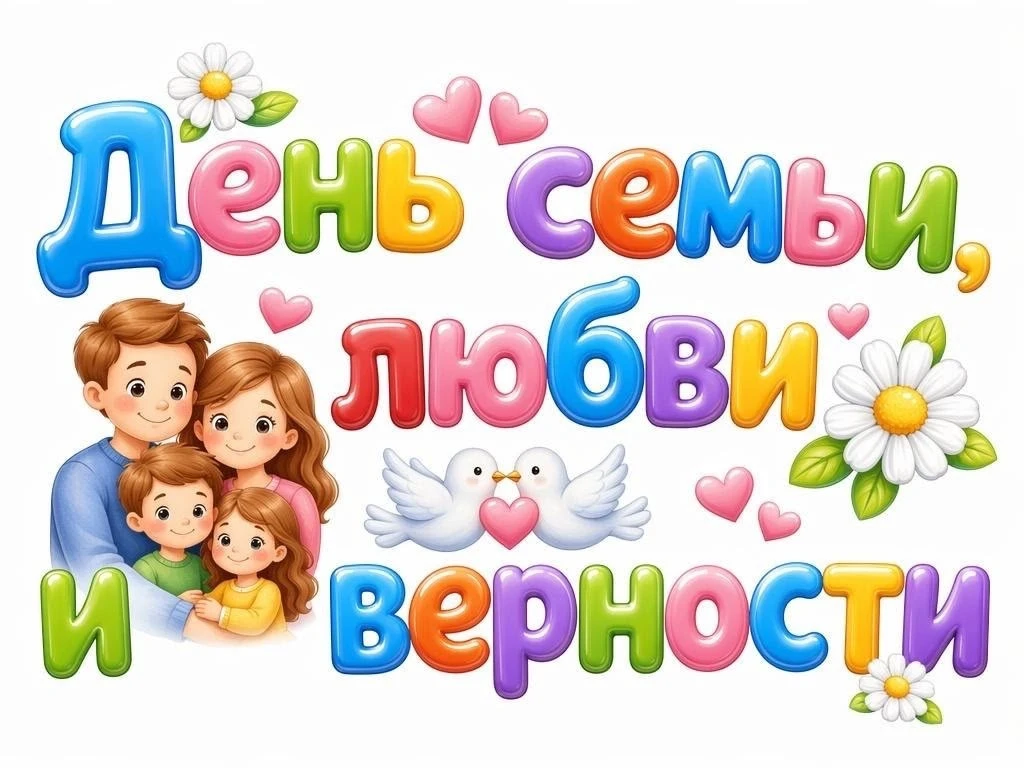 🚀 Внимание, семьи детского сада №77!

Завтра особенный день – День семьи, любви и верности, и мы об