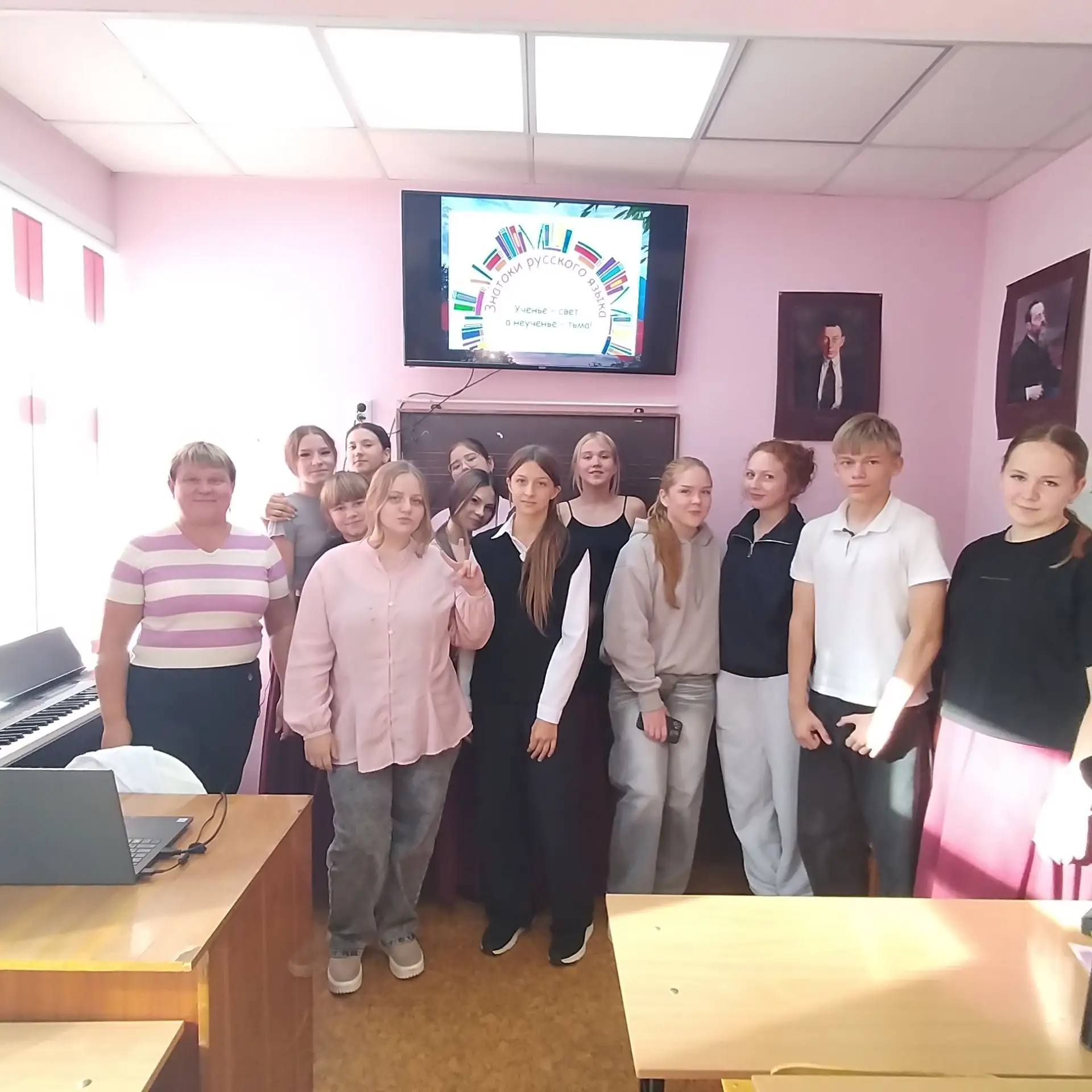 📢 В ДШИ № 42 прошла познавательная беседа «Знатоки родного языка»