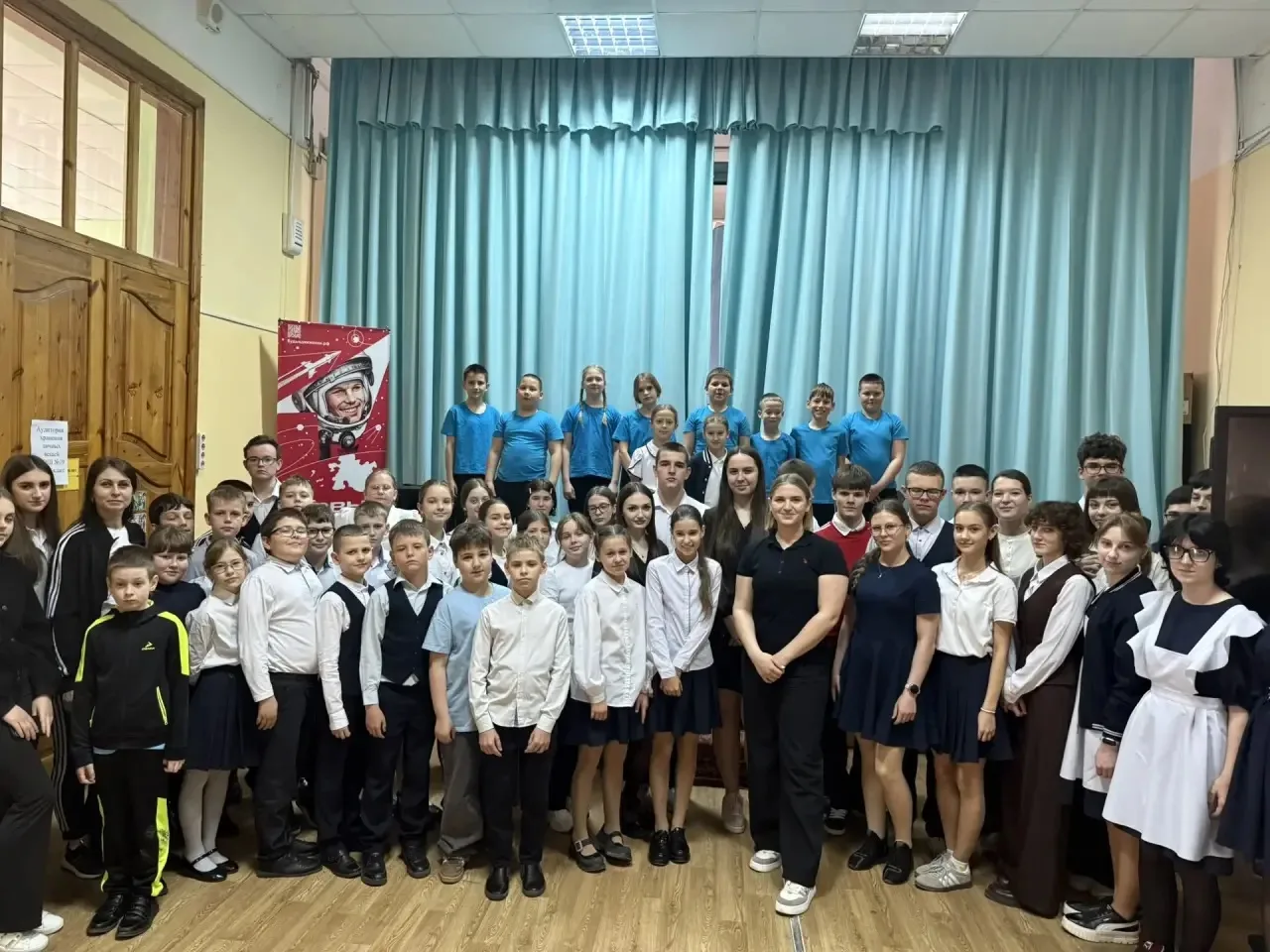 Чемпионский настрой 🥊  В нашей школе прошла встреча с Заслуженным мастером спорта России, чемпионкой