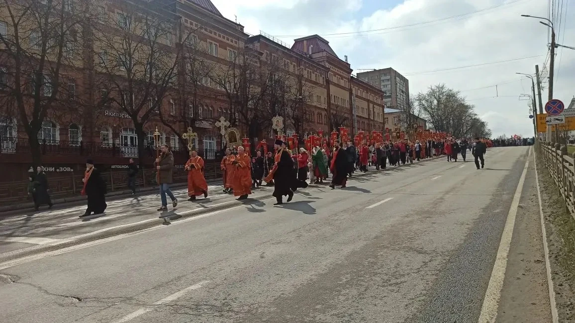 🕊️Администрация и педагоги нашей школы, юнармейцы и активисты Движения первых приняли участие в Пасх