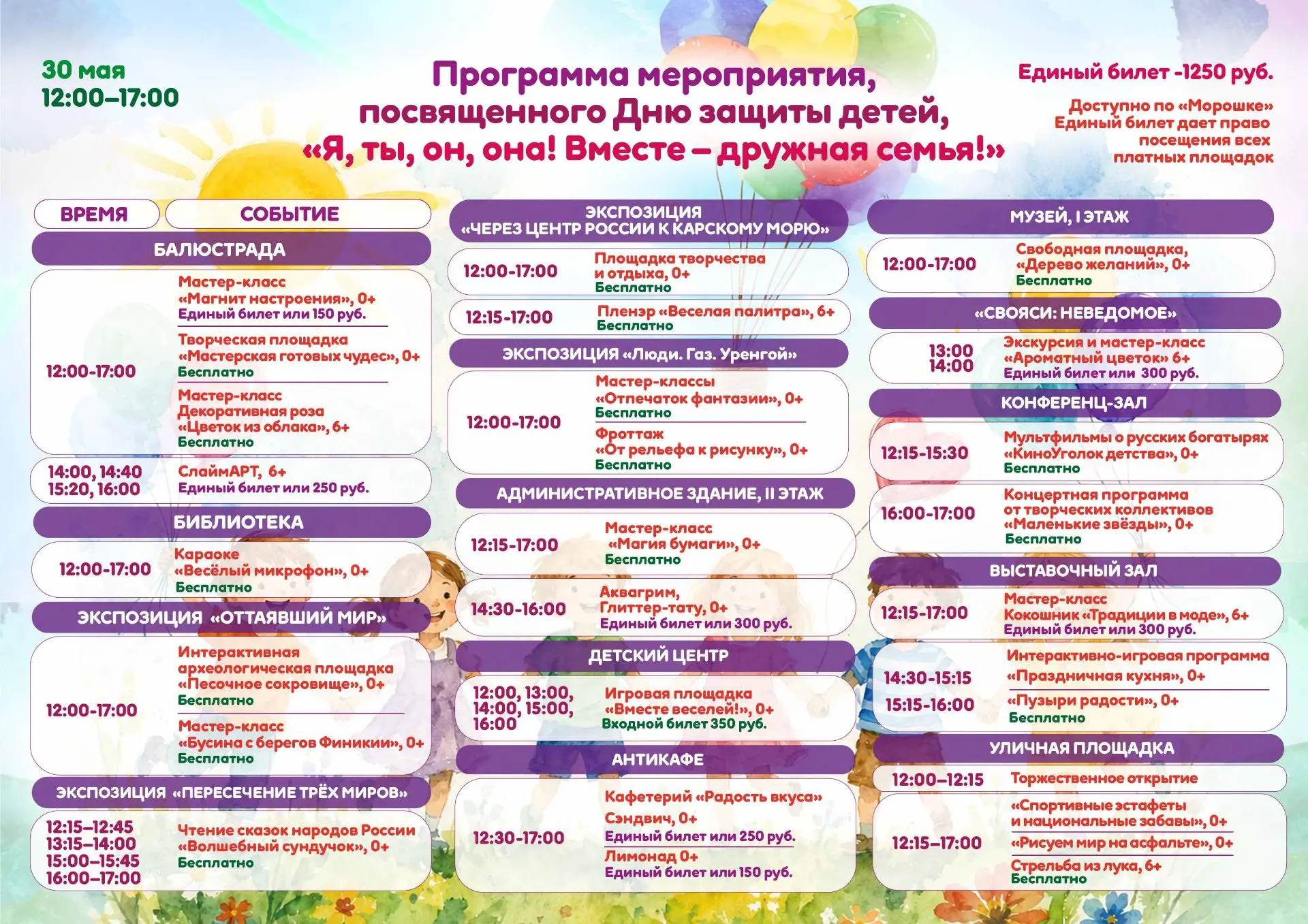 30 мая с 12:00 до 17:00. Музей Шемановского (Чубынина, 38). 0+
