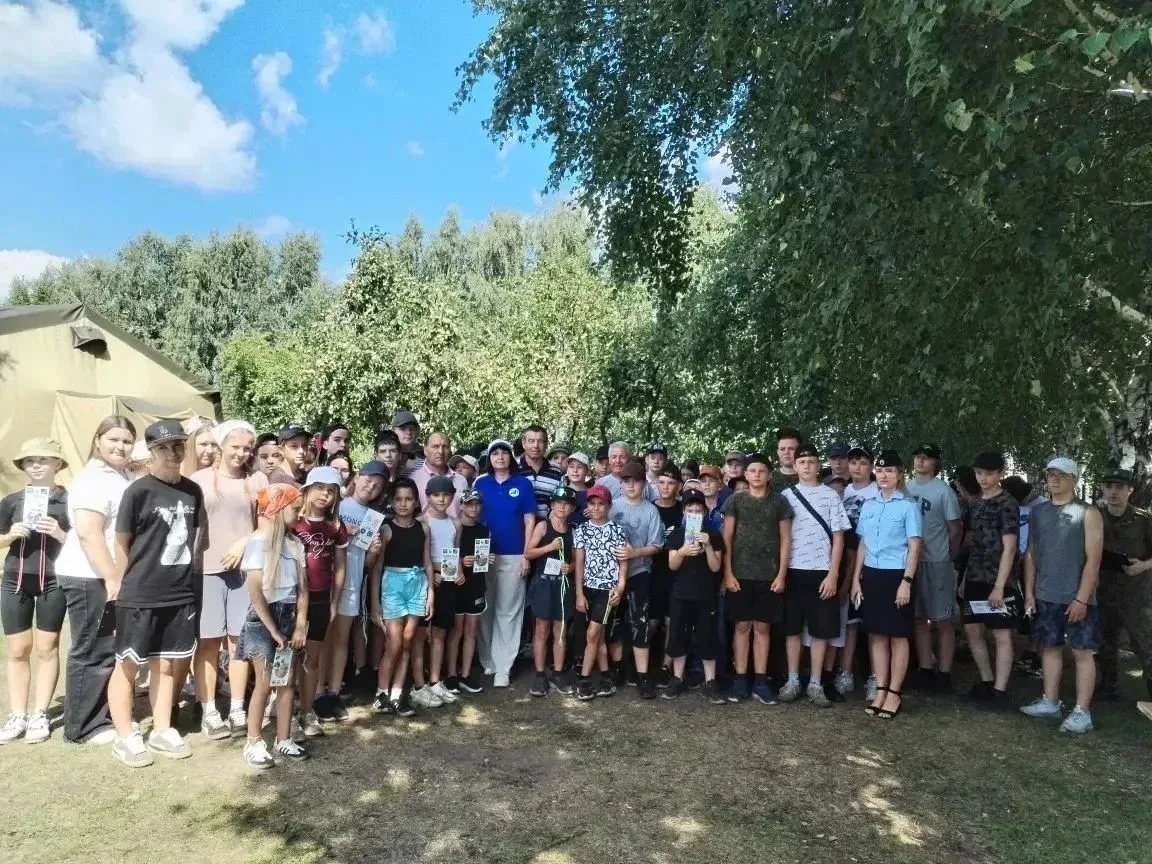 🔥 «Игры патриотов» в палаточном лагере
Около 100 мальчишек и девчонок из разных районов республики 