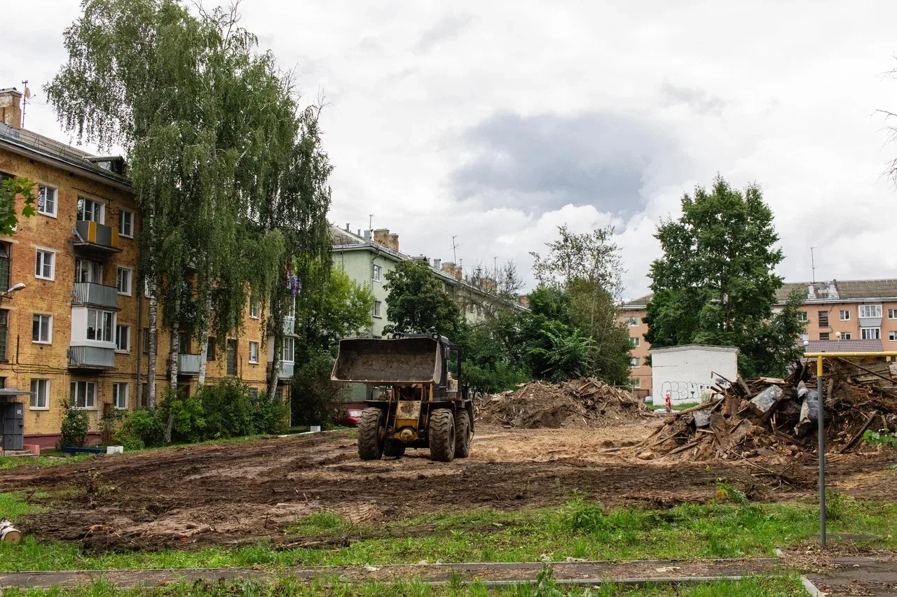 На улице Пионерской завершились работы по ликвидации «заброшки»