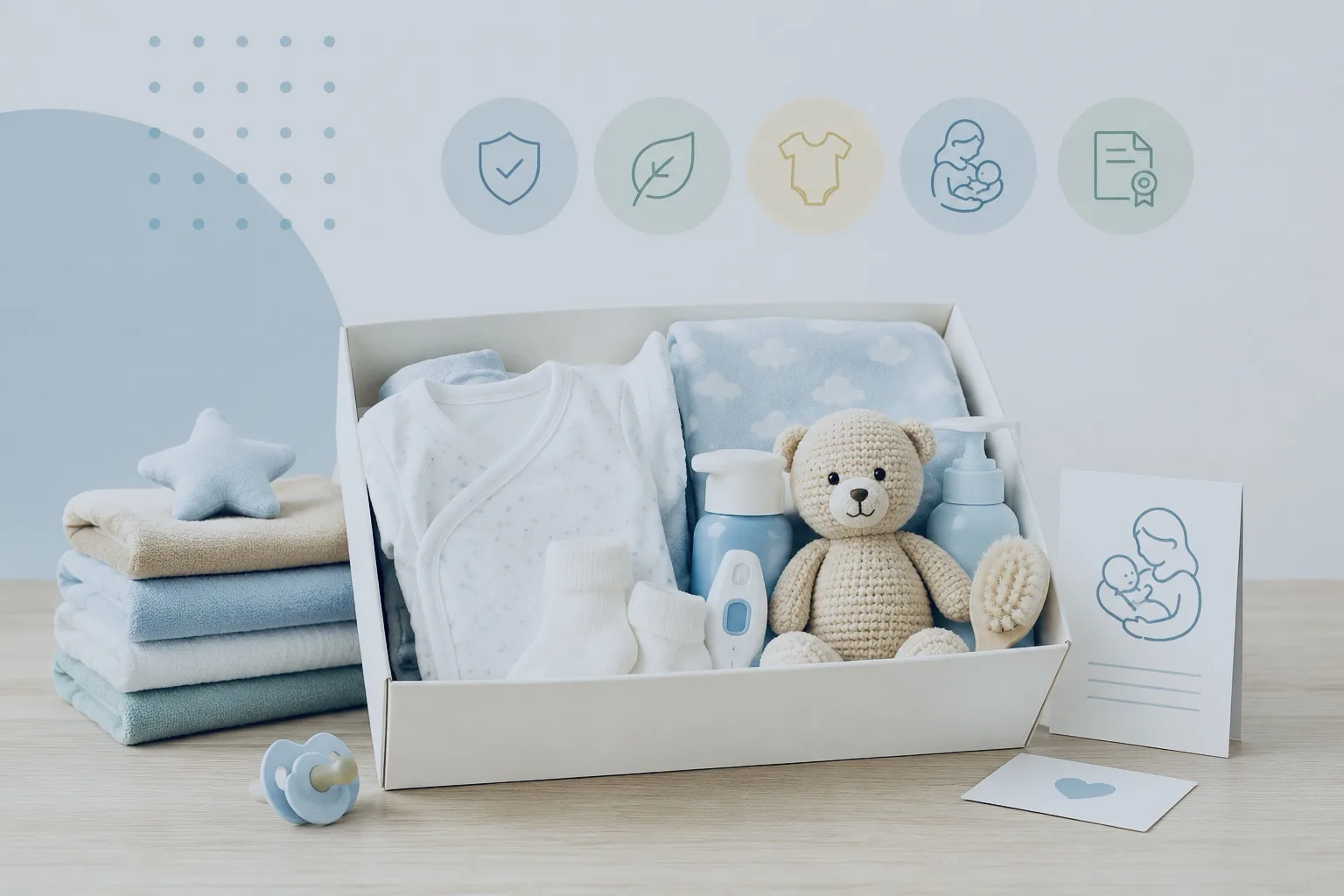 👶 В День защиты детей — стандарт с рекомендациями по составу подарочных наборов для но...