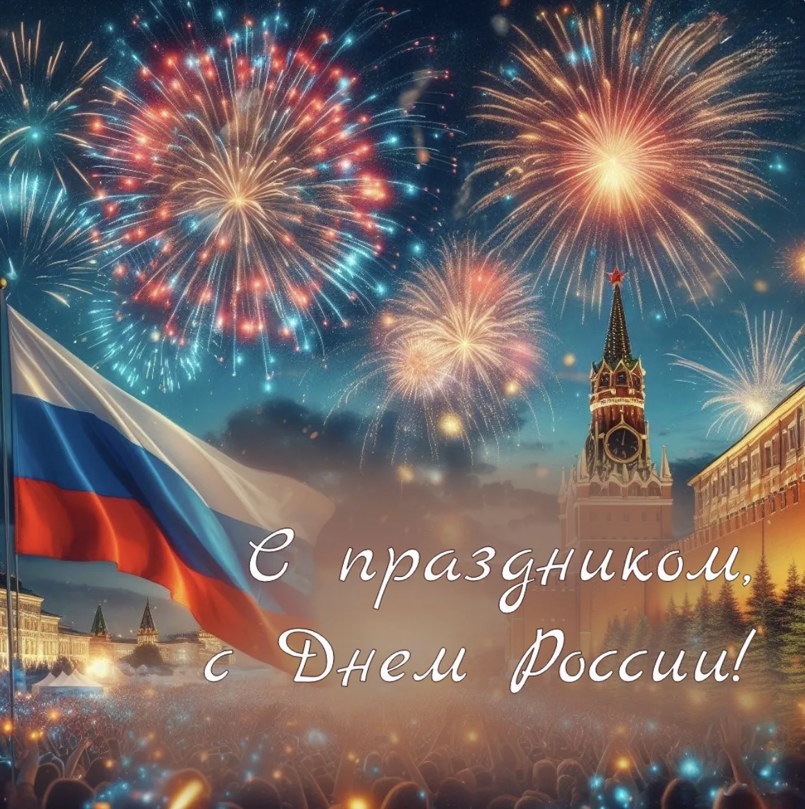 🇷🇺12 июня в России отмечают государственный праздник - День России!🇷🇺
🤝Праздник свободы и гражд