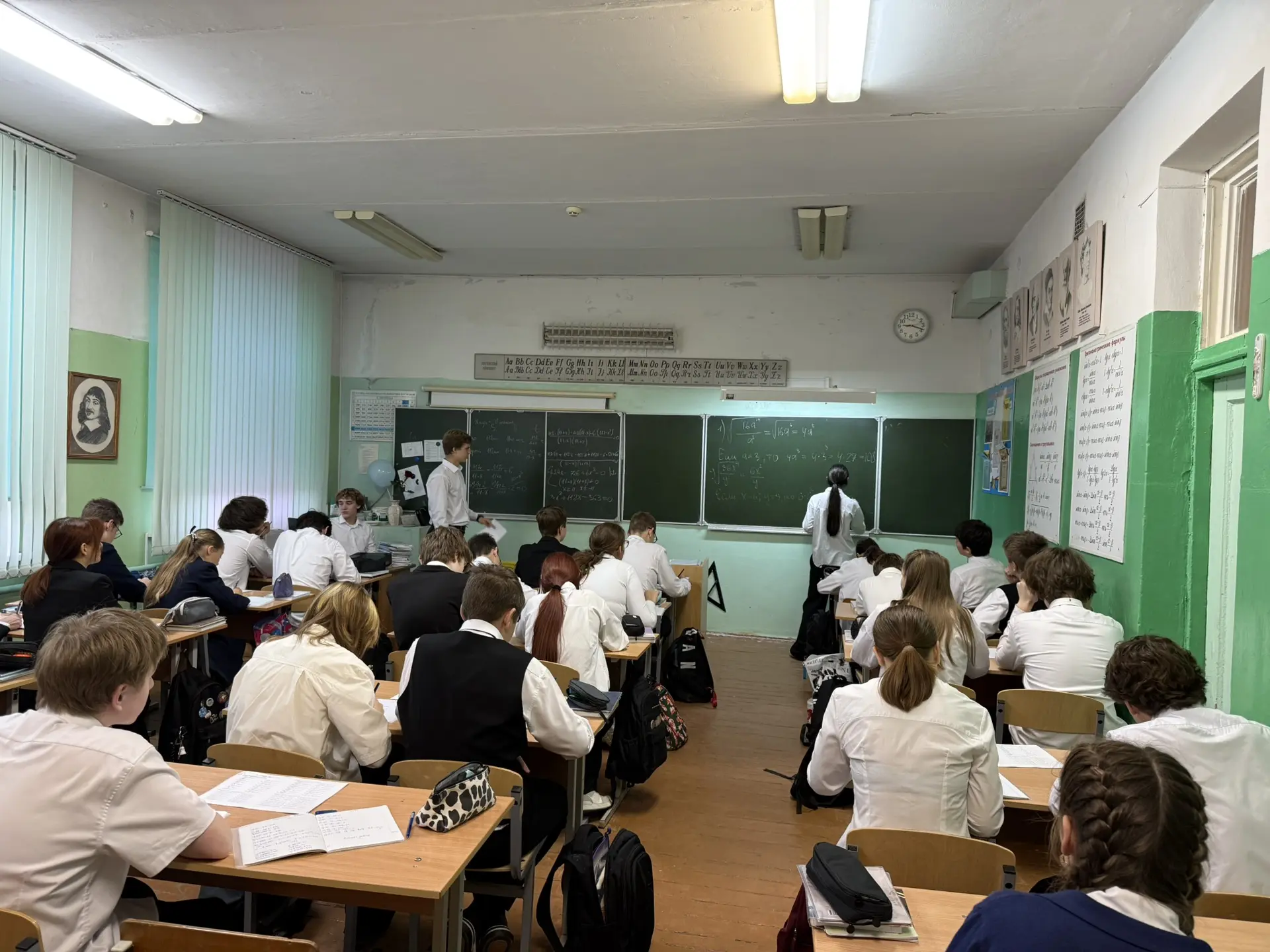 В нашей школе прошел День самоуправления.