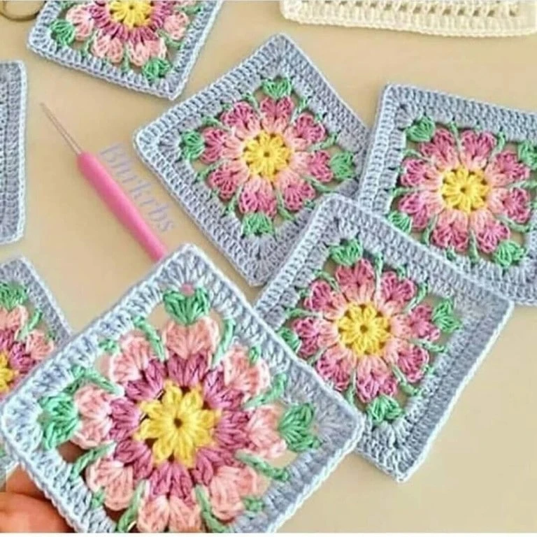 Мотив крючком 🌺