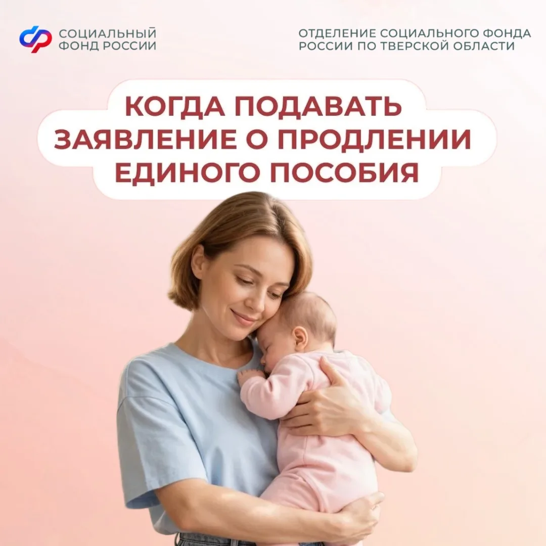 Чтобы получать единое пособие без перерывов, важно знать правила подачи заявления👇

Сроки и порядок