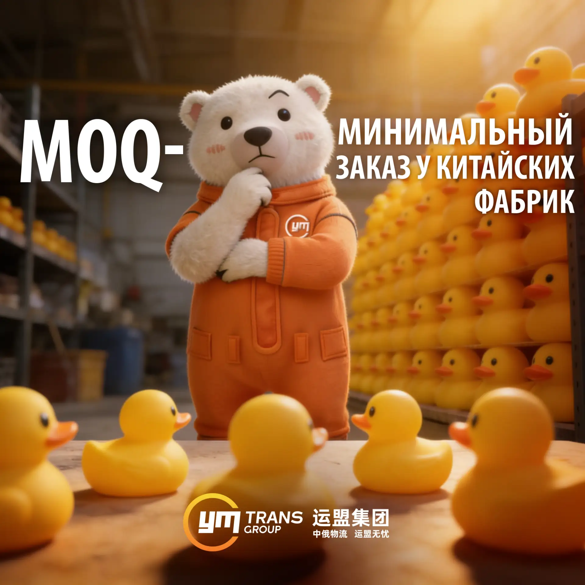 ⁉️ Почему китайские фабрики требуют заказать минимальную партию и как на это повлиять

MOQ - это мин