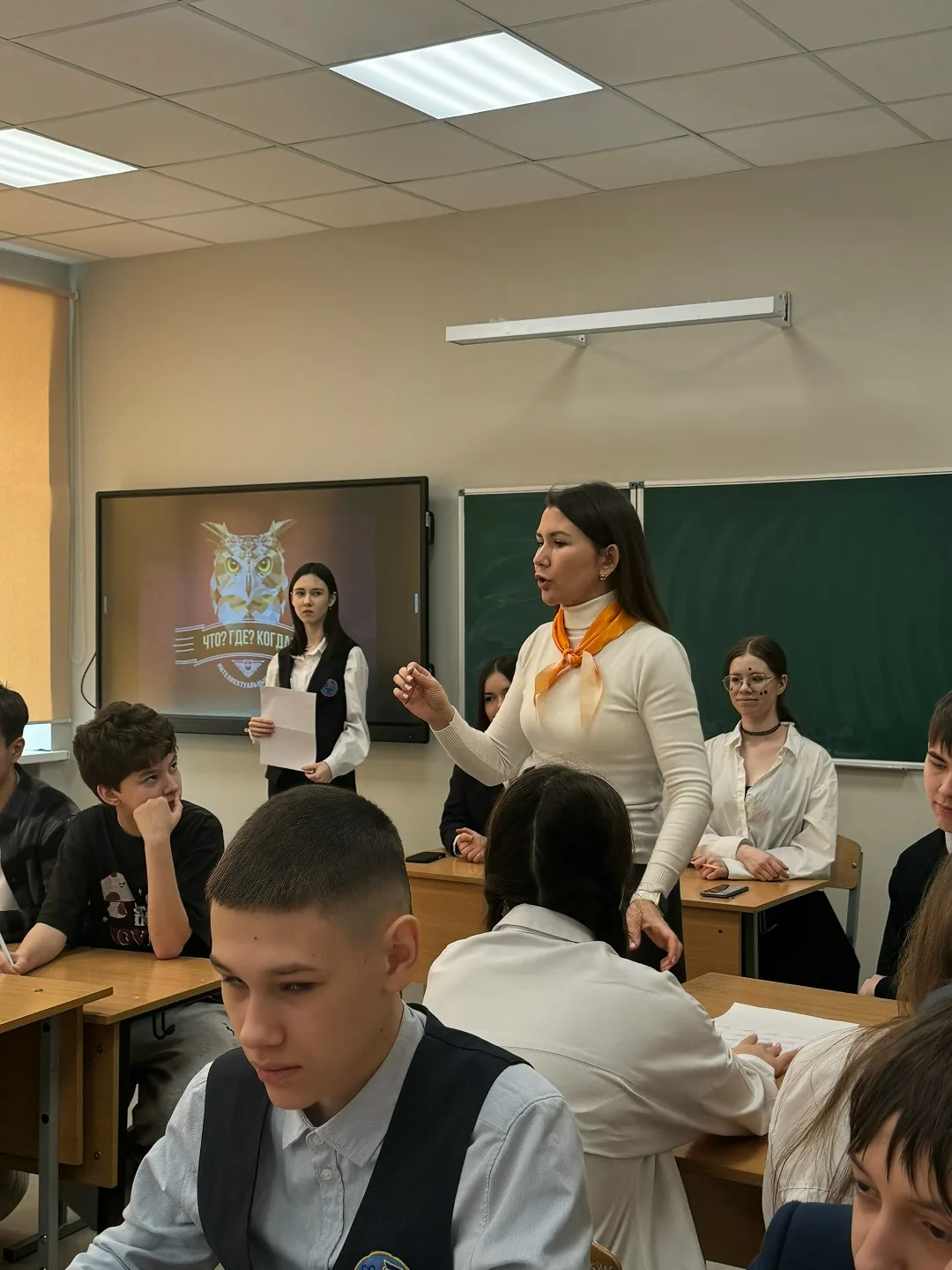 В рамках празднования Дня Науки активисты провели познавательную и увлекательную игру «...