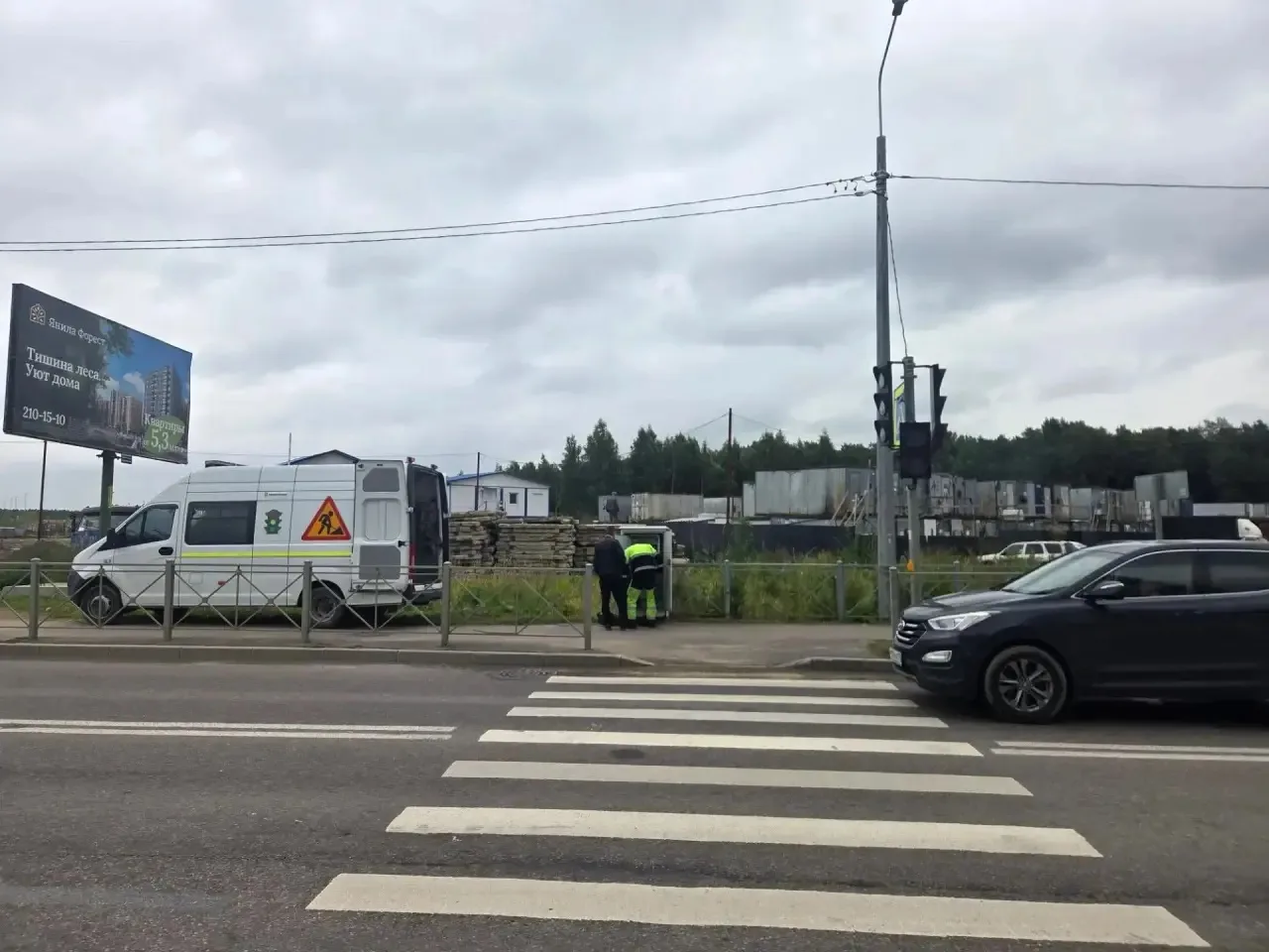 Администрация Заневского поселения обеспечит безопасный подход к новой школе в Янино-1