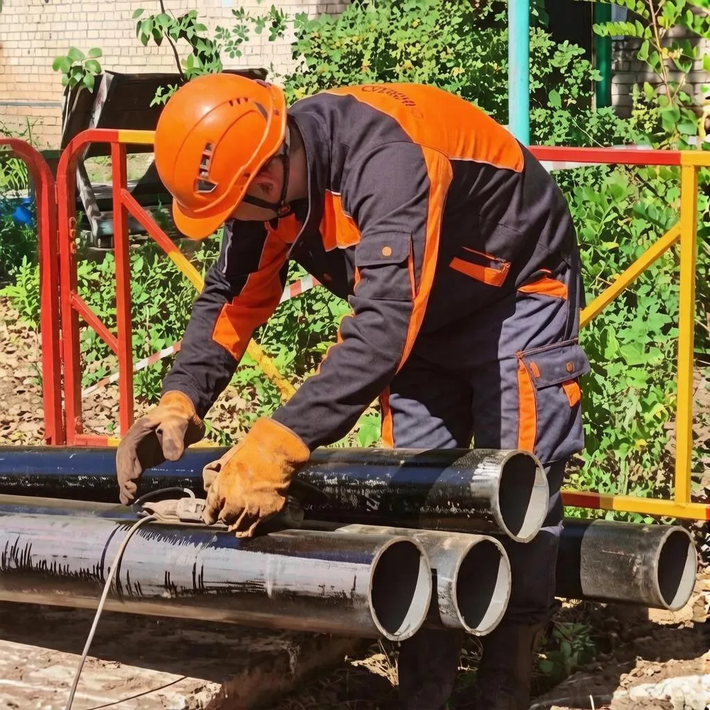 📌 Ремонт теплосетей Балакова — в непрерывном режиме.

👉 На набережной Леонова продолжаем замену ко