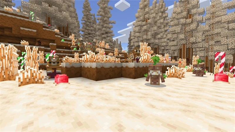 Add-on "Festive Biomes" Кто сказал, что Рождество не может быть каждый день? Праздничные биомы напол