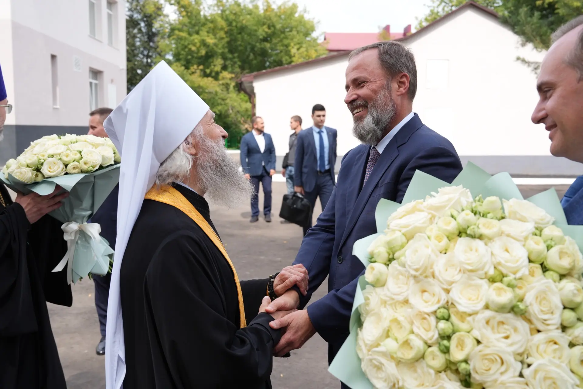 👏 Открыли бюст святому праведному воину Феодору Ушакову у стен нового корпуса правосла...