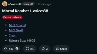 Сразу четыре игры со взломом #Denuvo от voices38