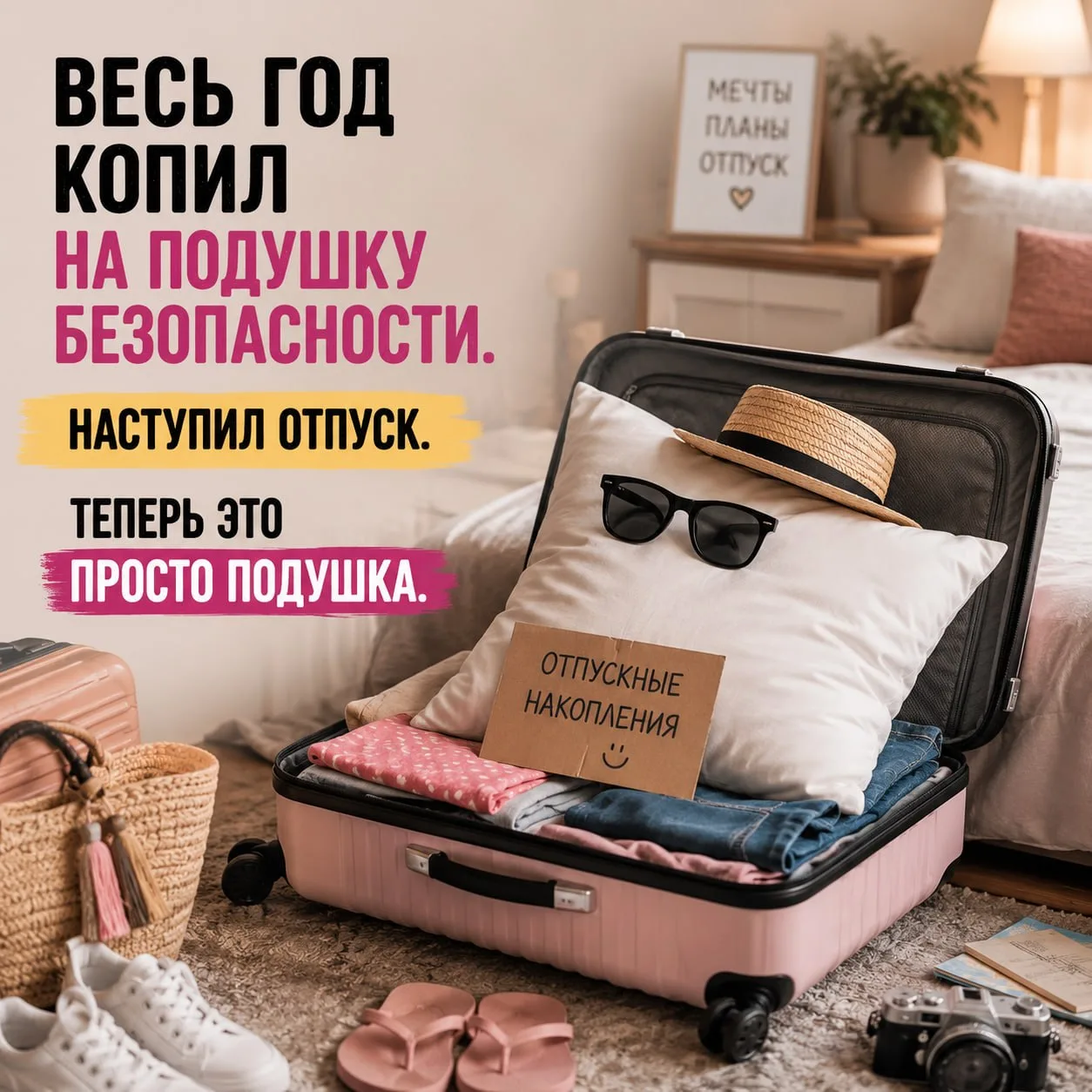 По мотивам недавних постов про подушку 😎

🙈 - если у вас также
😎 - если ваша подушка осталась в б