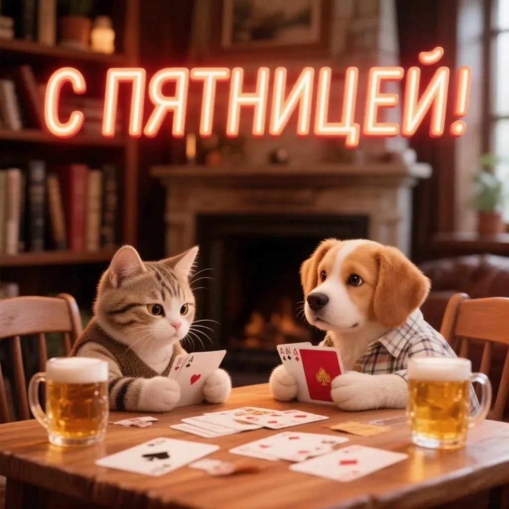 С пятницей, друзья! С успешным окончанием рабочей недели!