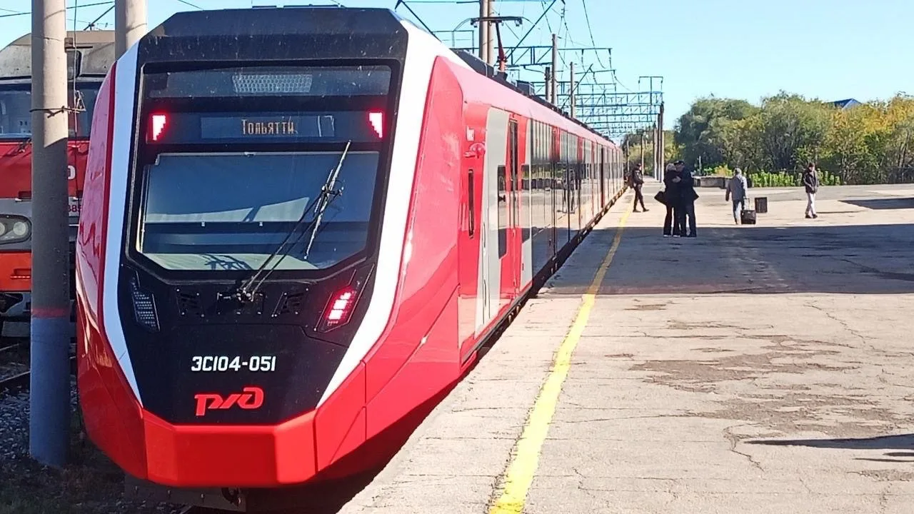 🚆 Вместо «Ласточки» из Тольятти в Самару сегодня вышел новенький «Финист»