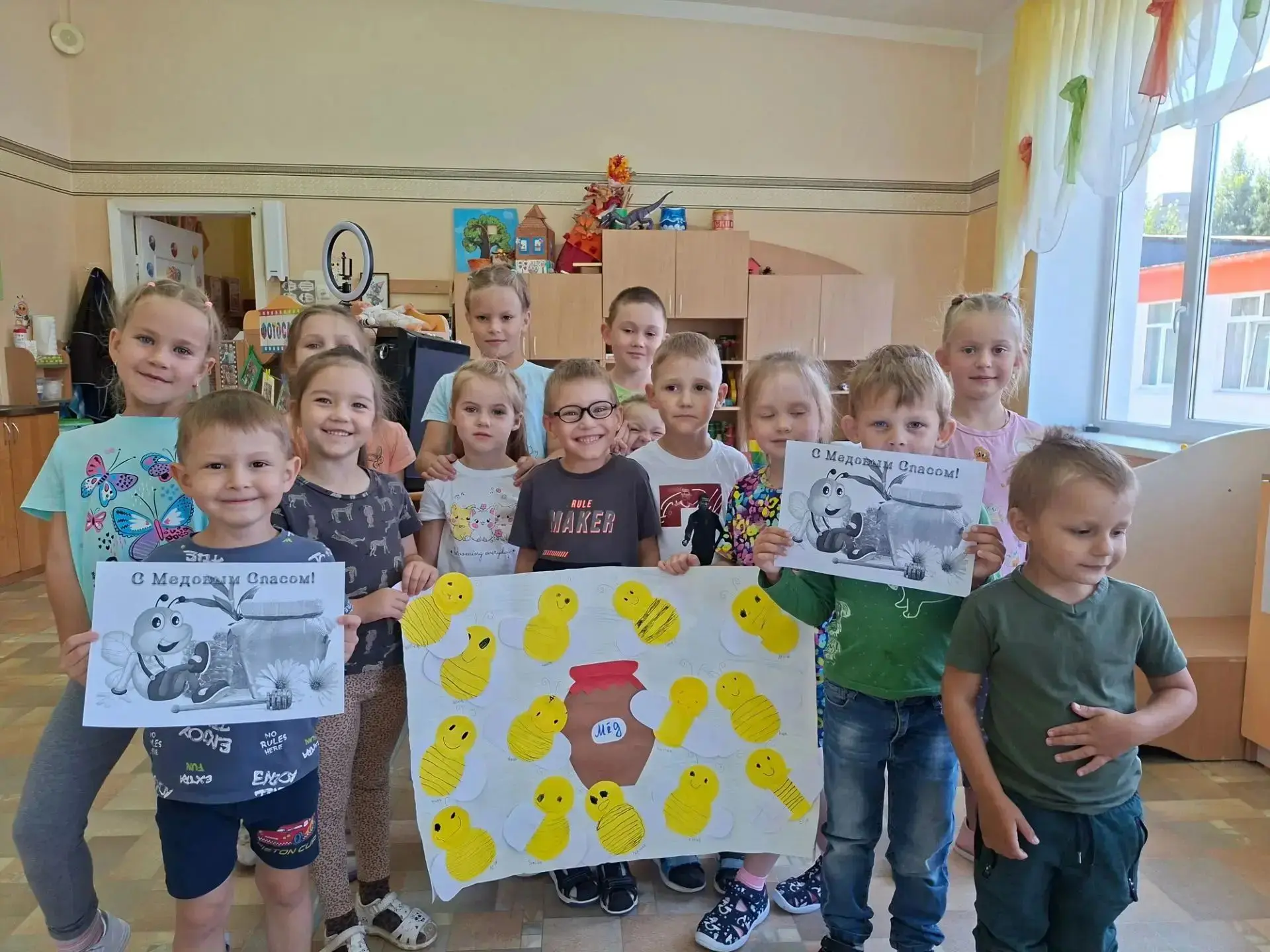 ☀Вот и пришло время первого Спаса Медового, дети группы Сказка узнали интересные факты ...