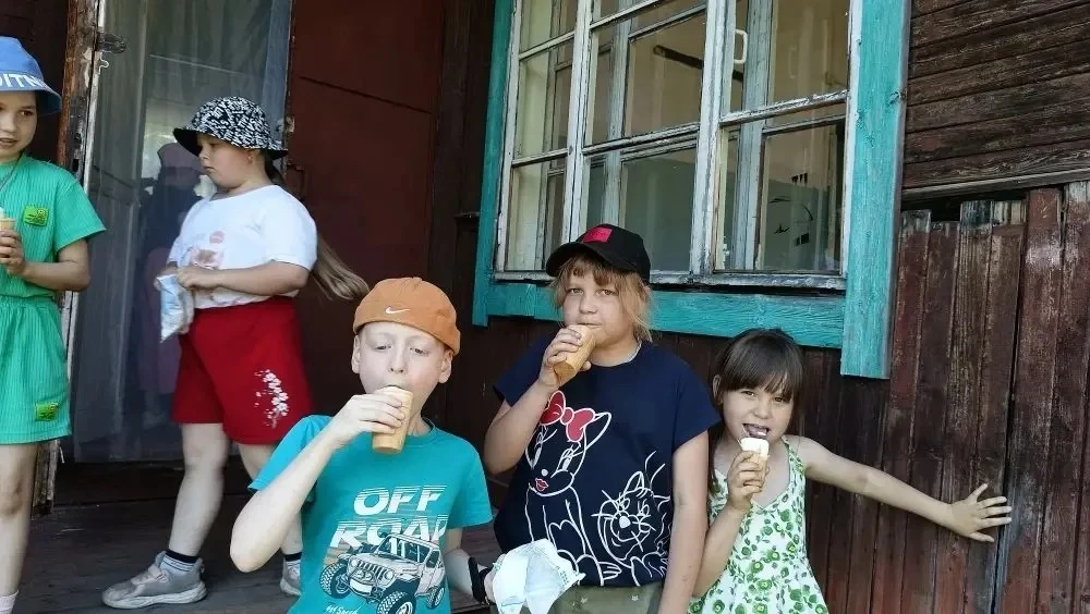 ☀️ В нашем лагере сегодня был настоящий праздник — День мороженого! 🍦

В рамках мероприятия «В летн