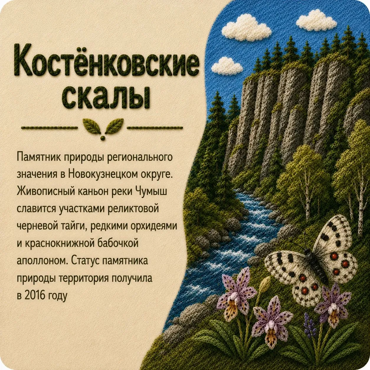 🍃 Каждый памятник природы Кузбасса — это особое место со своей историей, уникальной фл...