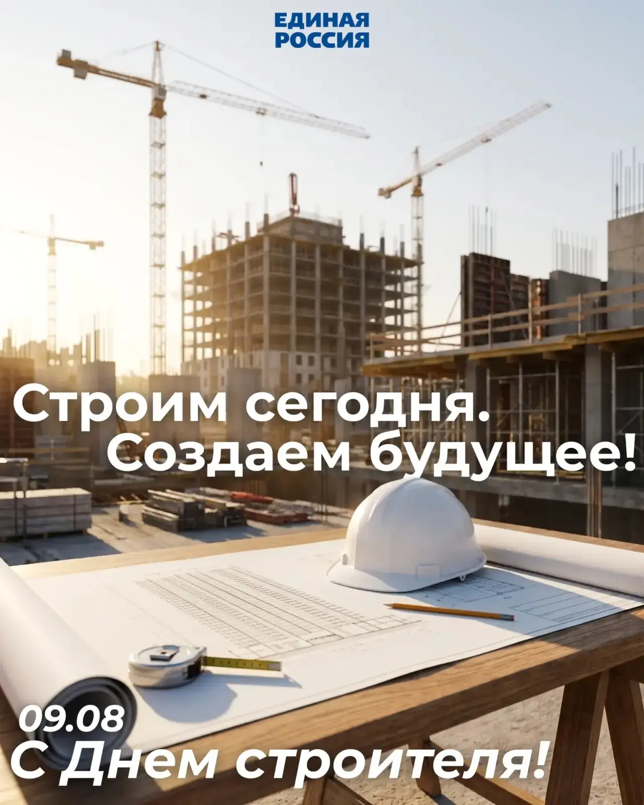 🏗️ С Днем строителя!