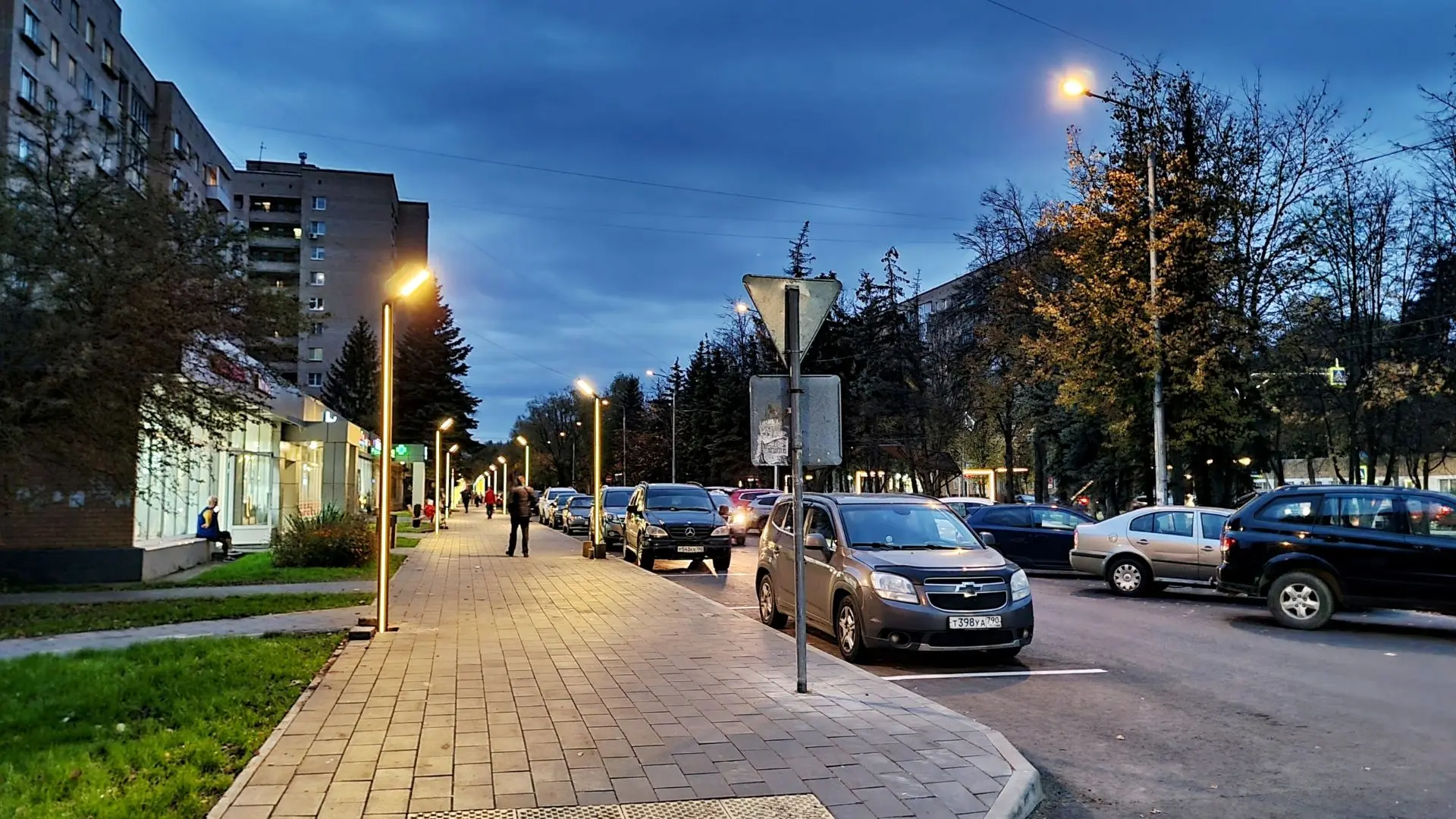 💡Новое освещение на улице Андропова в Ступино