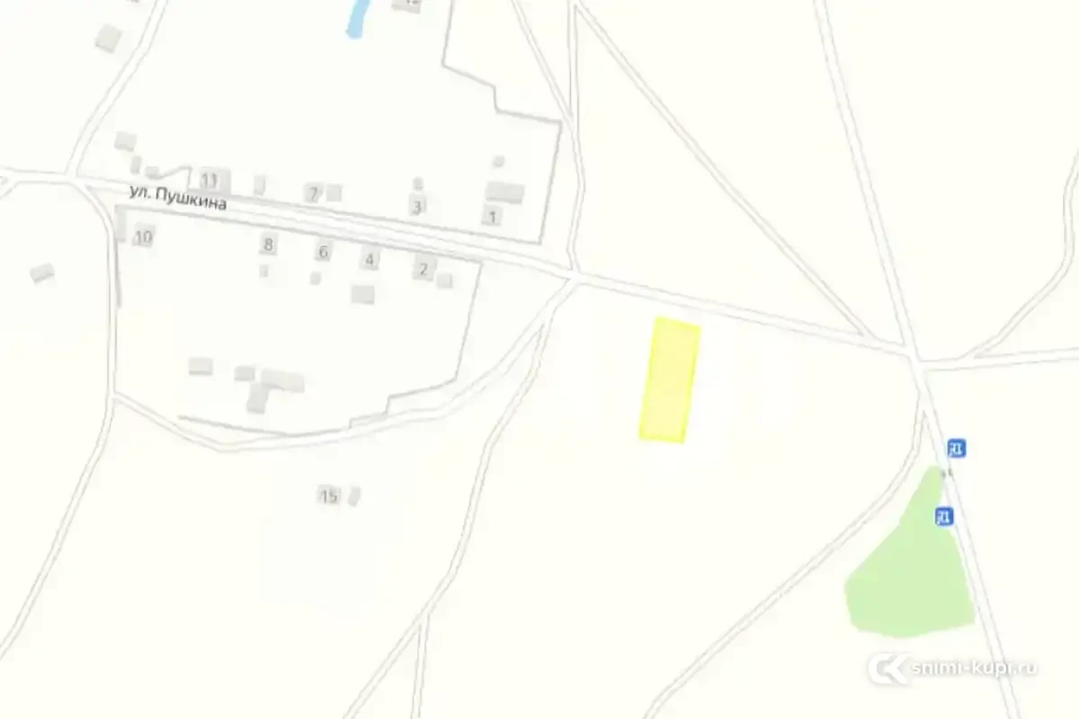 Продаётся земельный участок в с. Черемисовка, ул. Пушкина