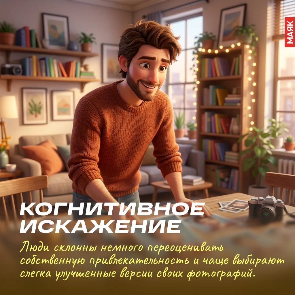 Почему мы часто нравимся себе в зеркале, но разочаровываемся, когда видим себя на фотографии? Это ощ