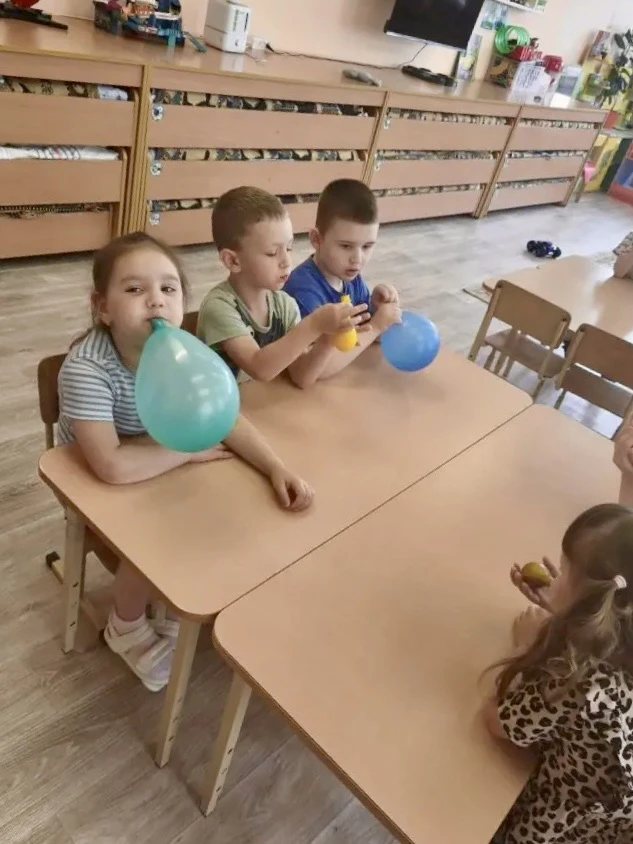 Дыхательная гимнастика с весёлыми шариками в группе #БерезкаДС18 🫁 Увлекательное занятие, которое п