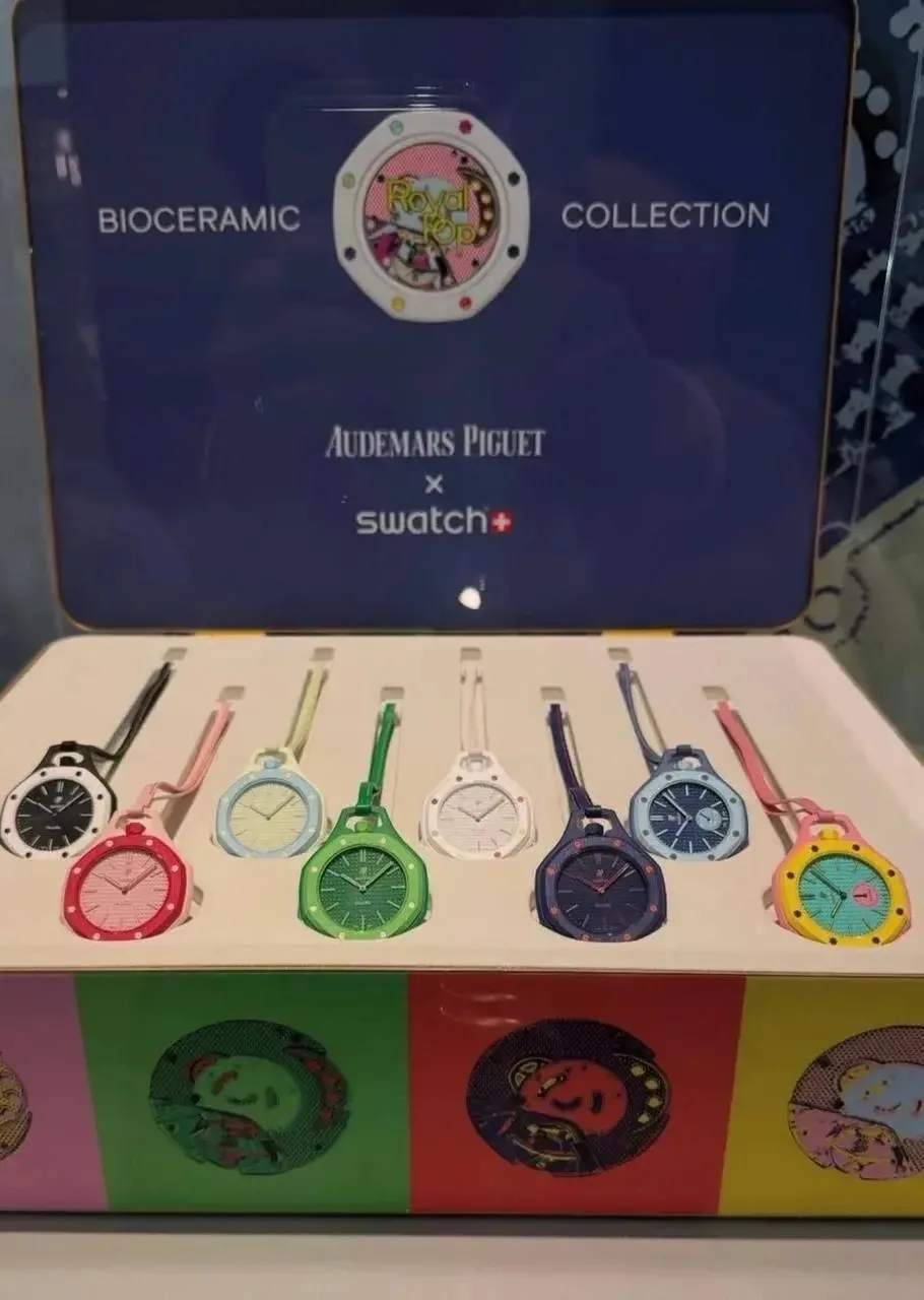 Мем: те самые хайповые часы Audemars Piguet × Swatch, за которыми весь мир жадно охотил...