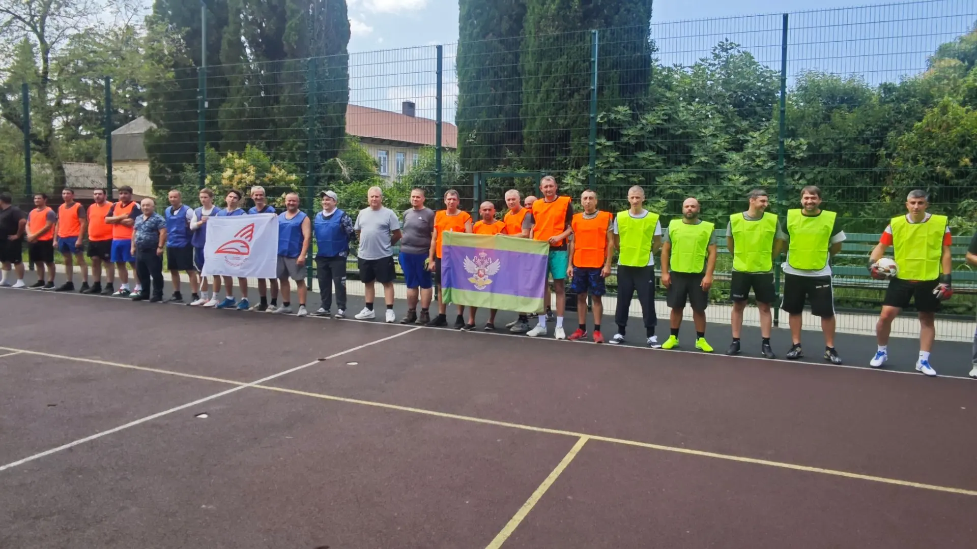 ⚽️ СПОРТ ОБЪЕДИНЯЕТ: МИНИ-ФУТБОЛ В ЧЕСТЬ ДВОЙНОГО ЮБИЛЕЯ 🏆

В Черноморском отряде филиала ФГП ВО ЖД