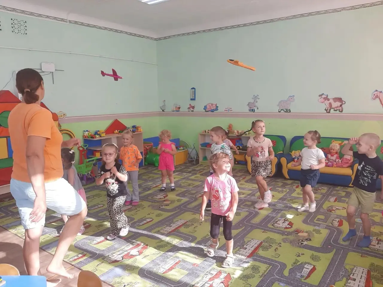 ⭐️Четвёртый день нашей сказочной недели в детском саду прошёл очень насыщенно!