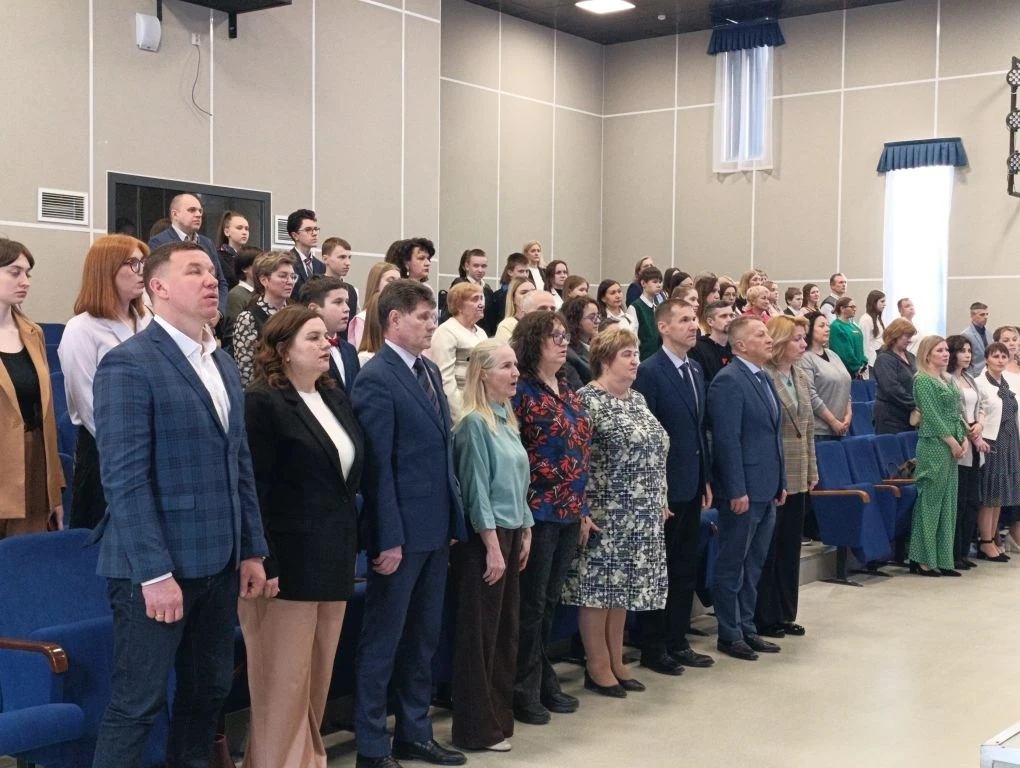 На базе нашей школы состоялось торжественное мероприятие «Гордость Долгопрудного», в рамках которого