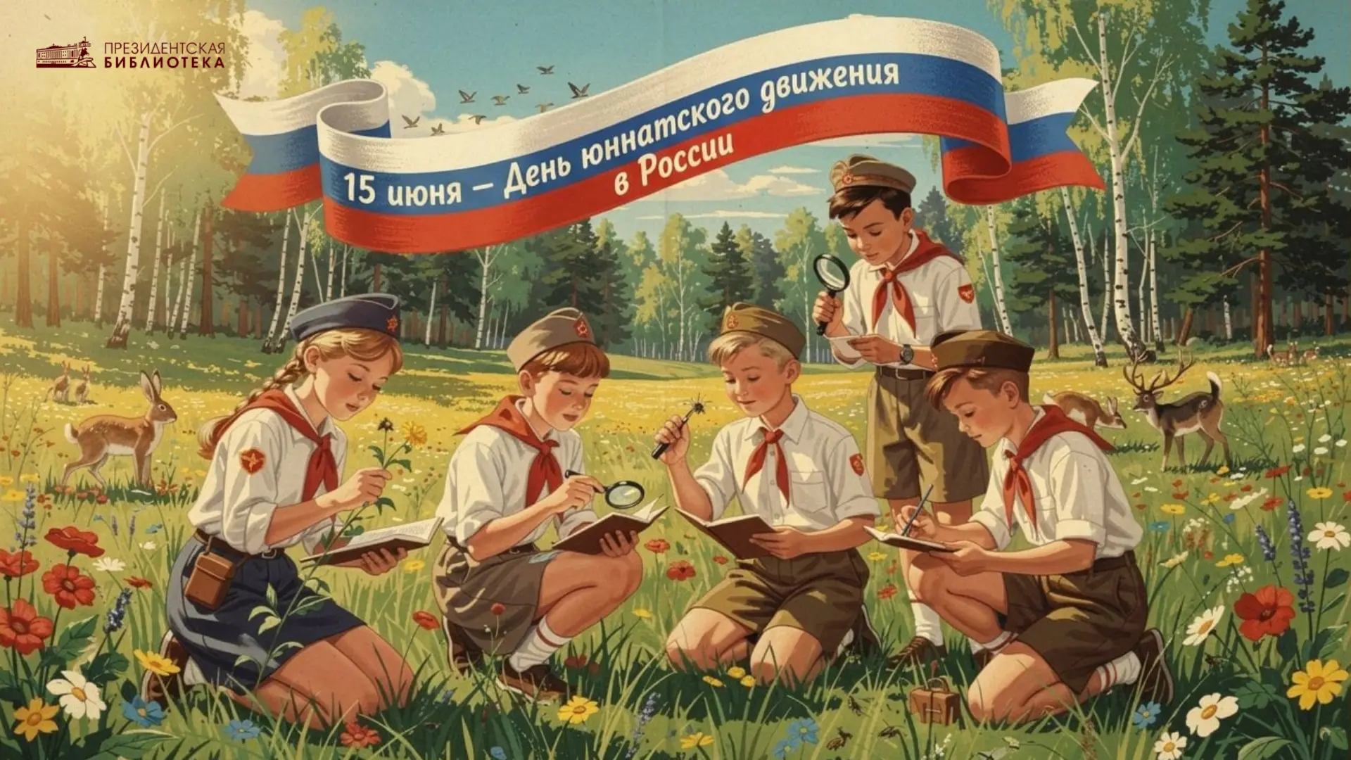 🌿 Юннатское движение в России

15 июня отмечается День юннатского движения в России — дата, знамену