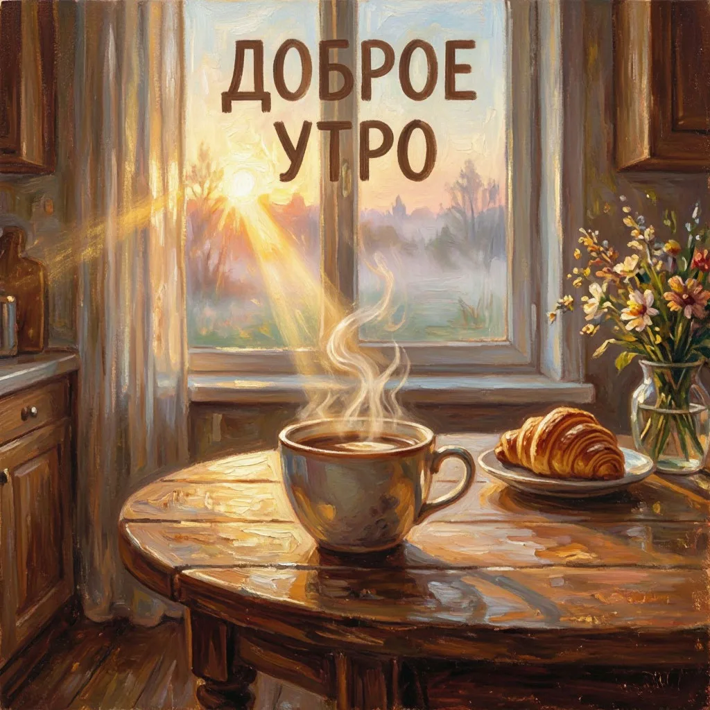 Пусть день будет продуктивным и полным ярких моментов! Желаю, чтобы все задачи решались...
