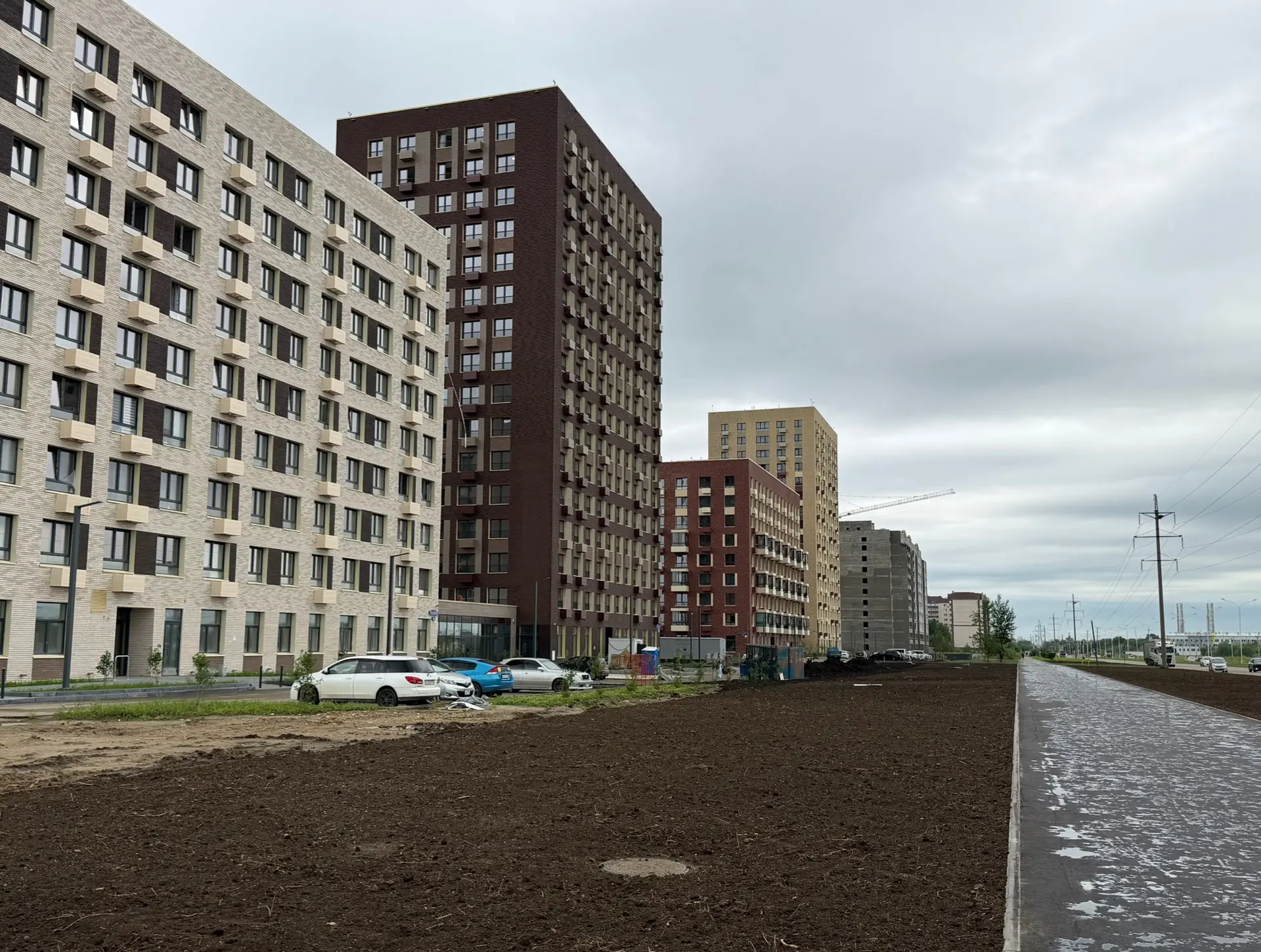 Сегодня работали в 800-м квартале. Обсудили восстановление благоустройства после строительства домов
