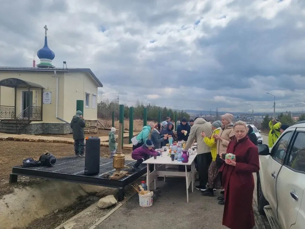 Община молодого прихода во имя святителя Спиридона Тримифунтского в микрорайоне Луговое не только го