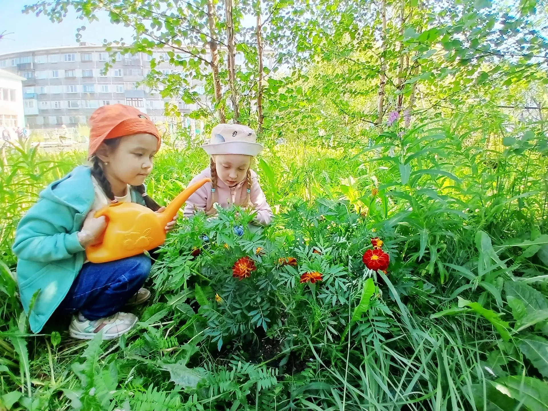 🍀👫☘️Юные хранители природы!
🍀👫🍀Во время прогулки наши ребята превратились в настоящих исследова