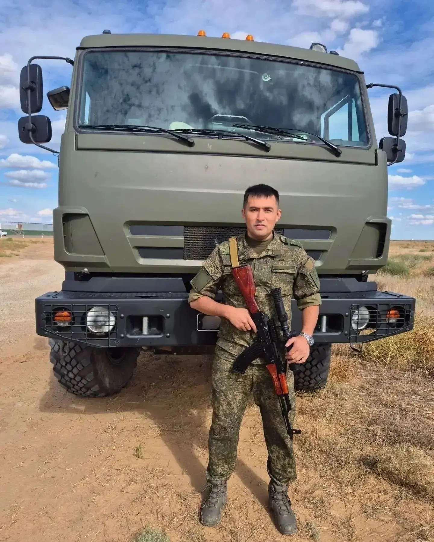 Астраханский майор запаса вступил в ряды отряда БАРС