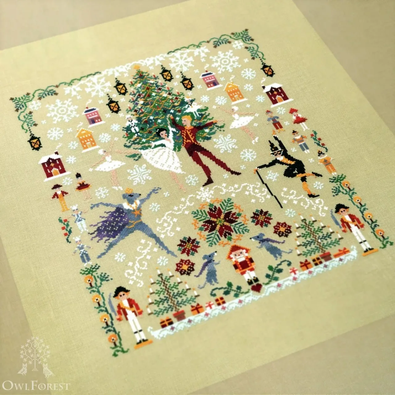 Щелкунчик. Дизайн OwlForest Embroidery