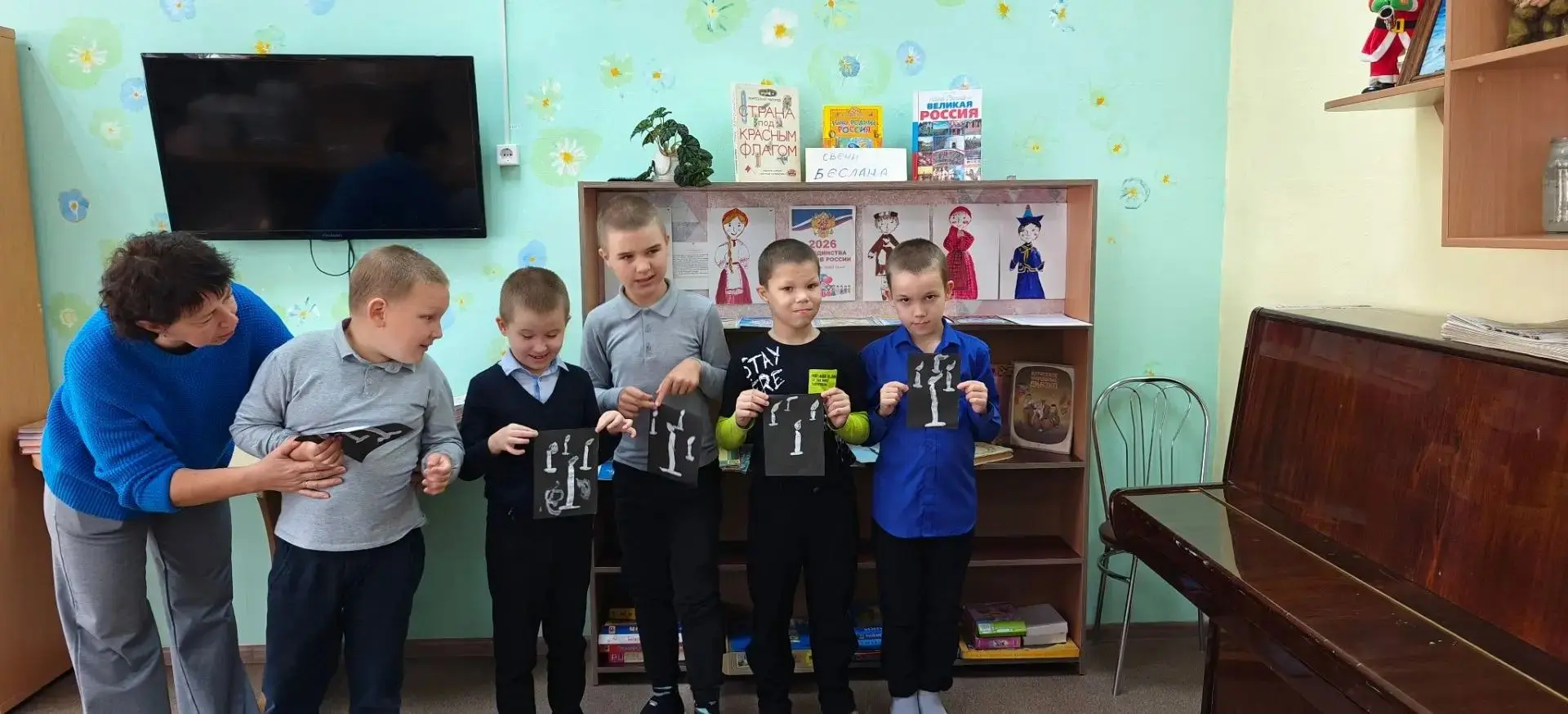В нашей школе прошла акция «Ангелы Беслана»!