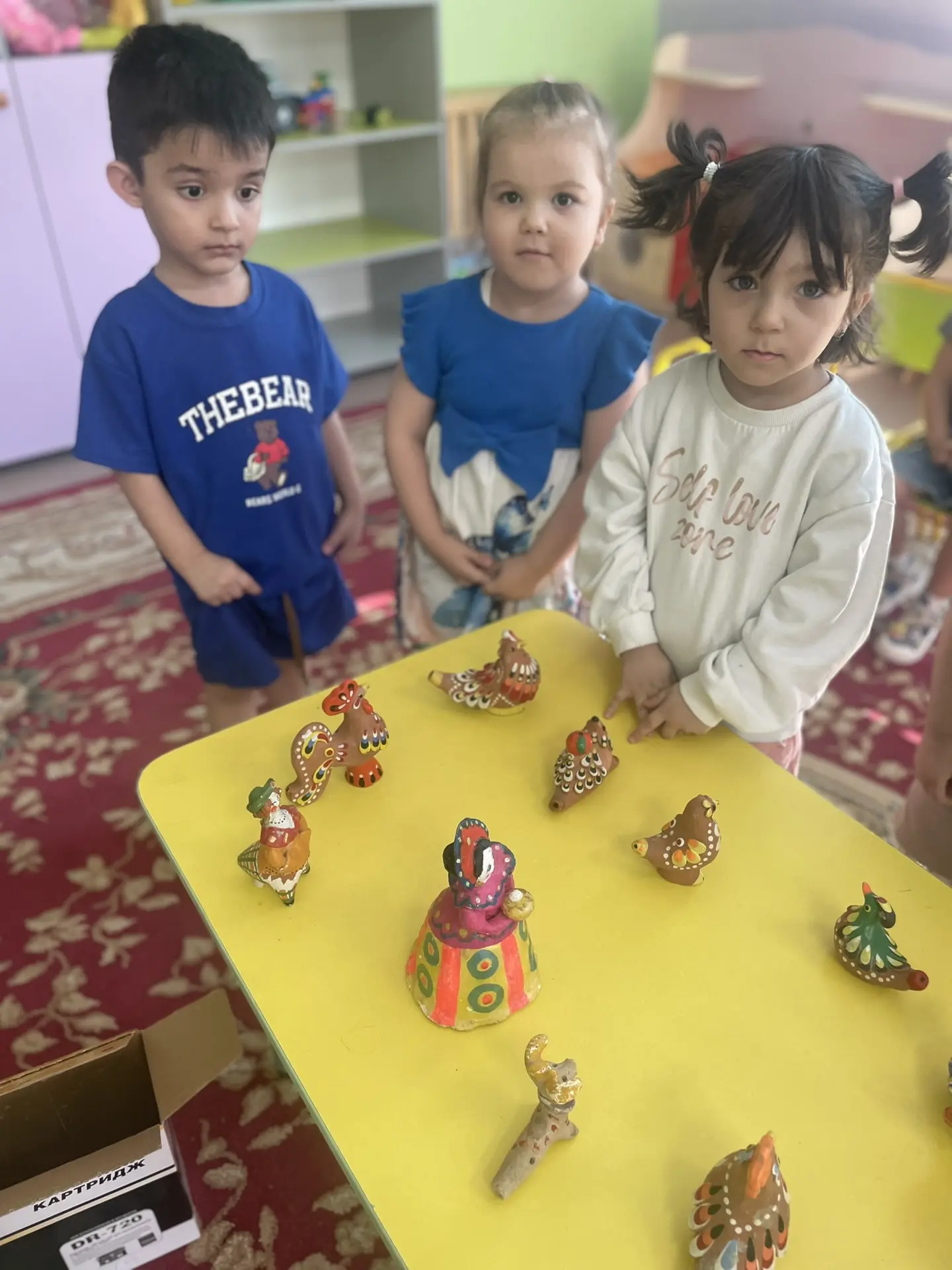 Тема: « Знакомство с народными глиняными игрушками»