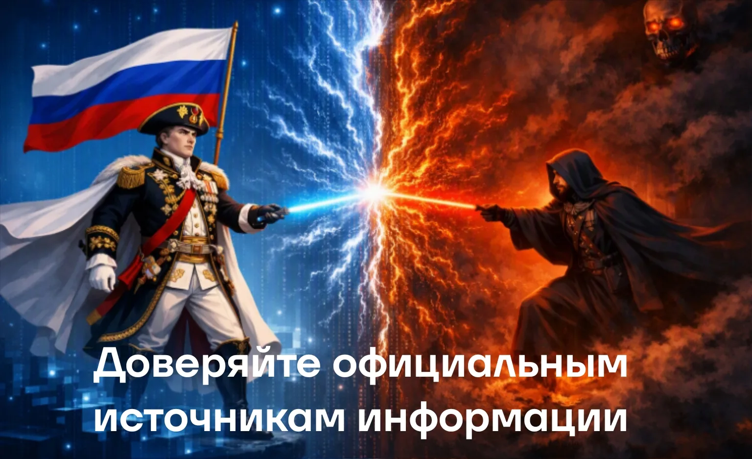 "Доверяйте только официальным источникам информации", - именно такой фразой заканчиваются все обраще