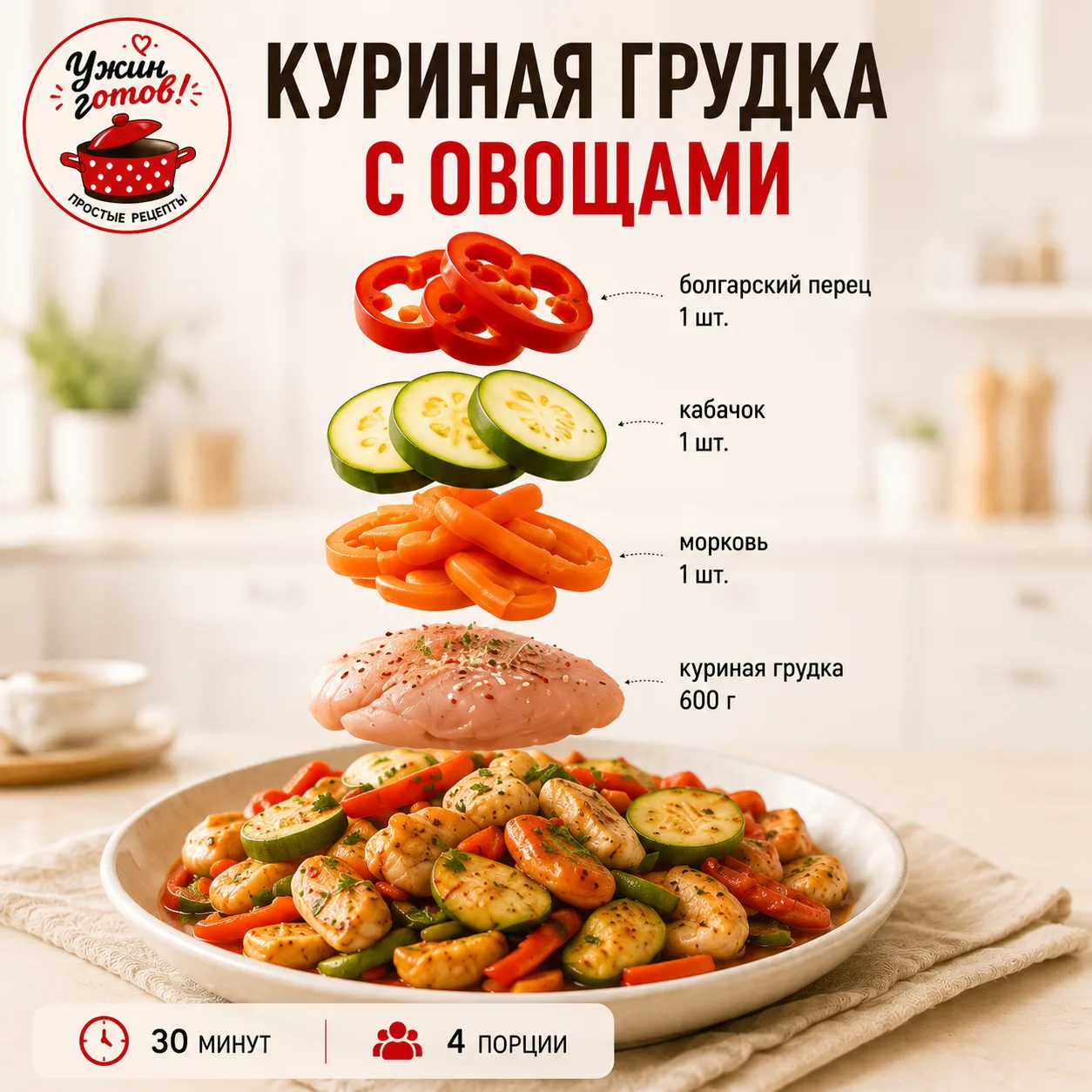 Простые рецепты на каждый день.