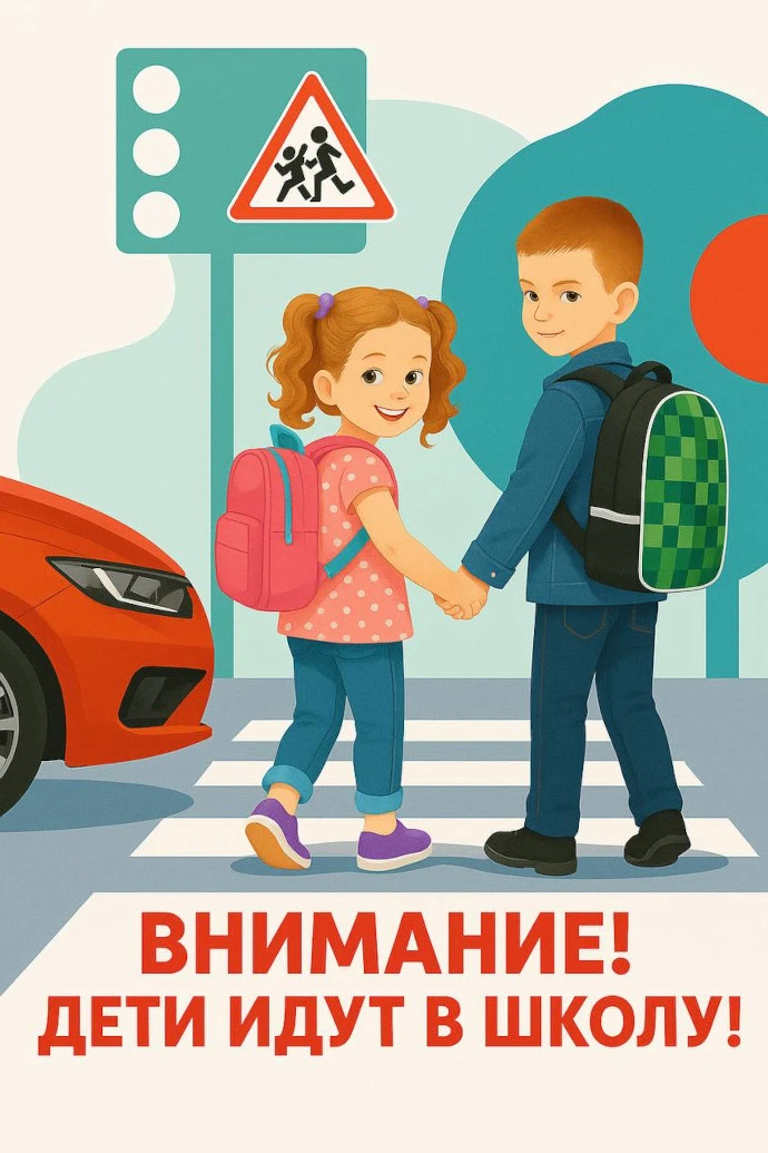 Уважаемые водители🚙В связи с началом нового учебного года Отделение Госавтоинспекции М...