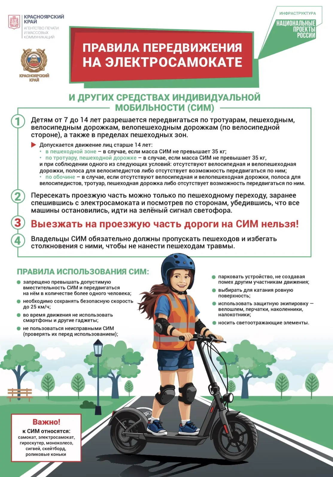 Правила передвижения на электросамокате: будьте внимательны и безопасны! 
Электросамокаты становятся