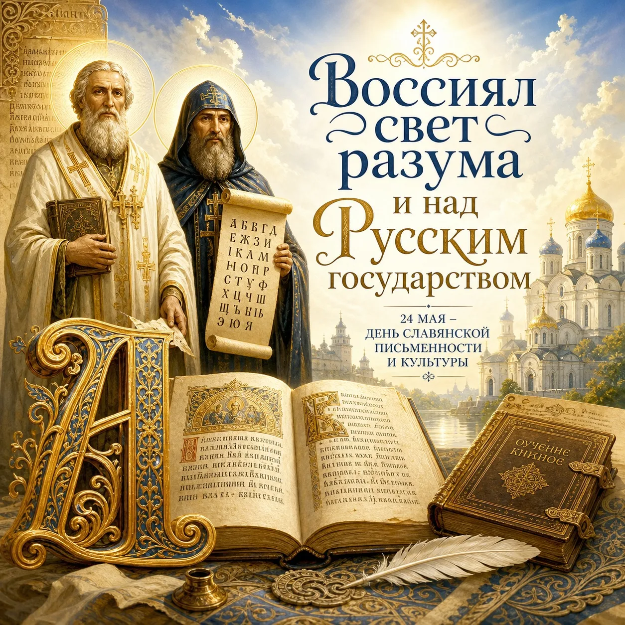 📜В Шереметьевской библиотеке прошёл познавательный час «От кириллицы до современных бу...